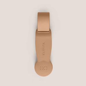 Hat Clip: Tan