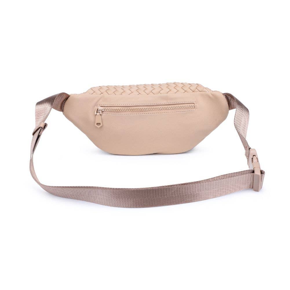 Aim High  Woven Neoprene Belt Bag: Neon Yellow