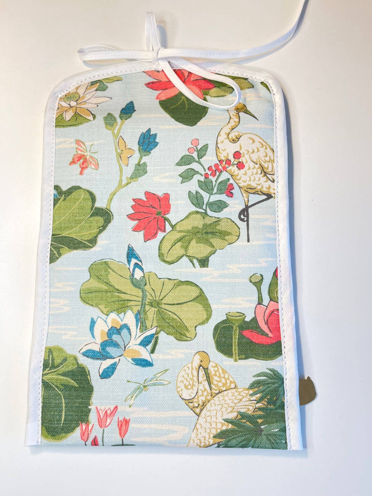 The Jules Jewelry Roll - Madcap Cottage Meadow Club: Red and White Gingham