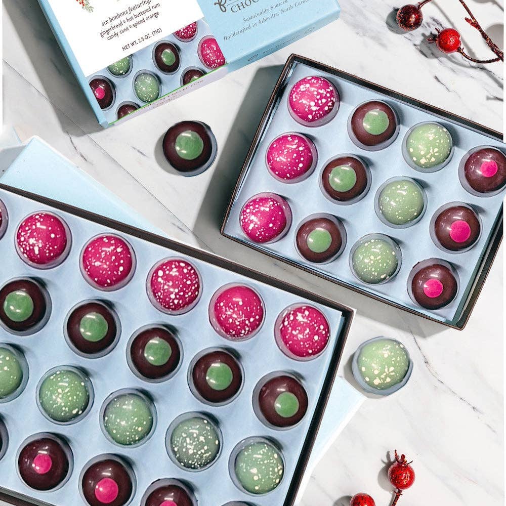 Holiday Collection of Bonbons - 6pc: 6pc - ONE