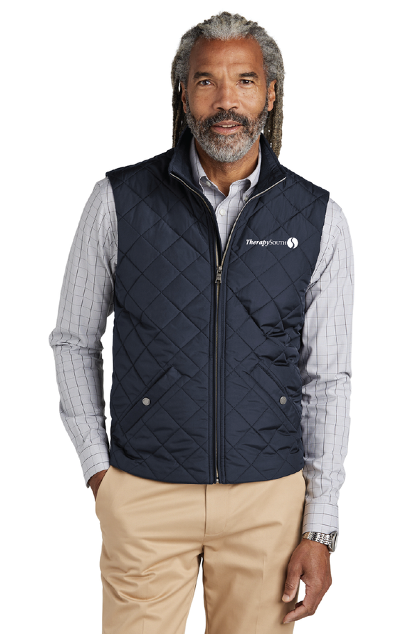 TherapySouth Brooks Brothers® Quilted Vest - Swag.