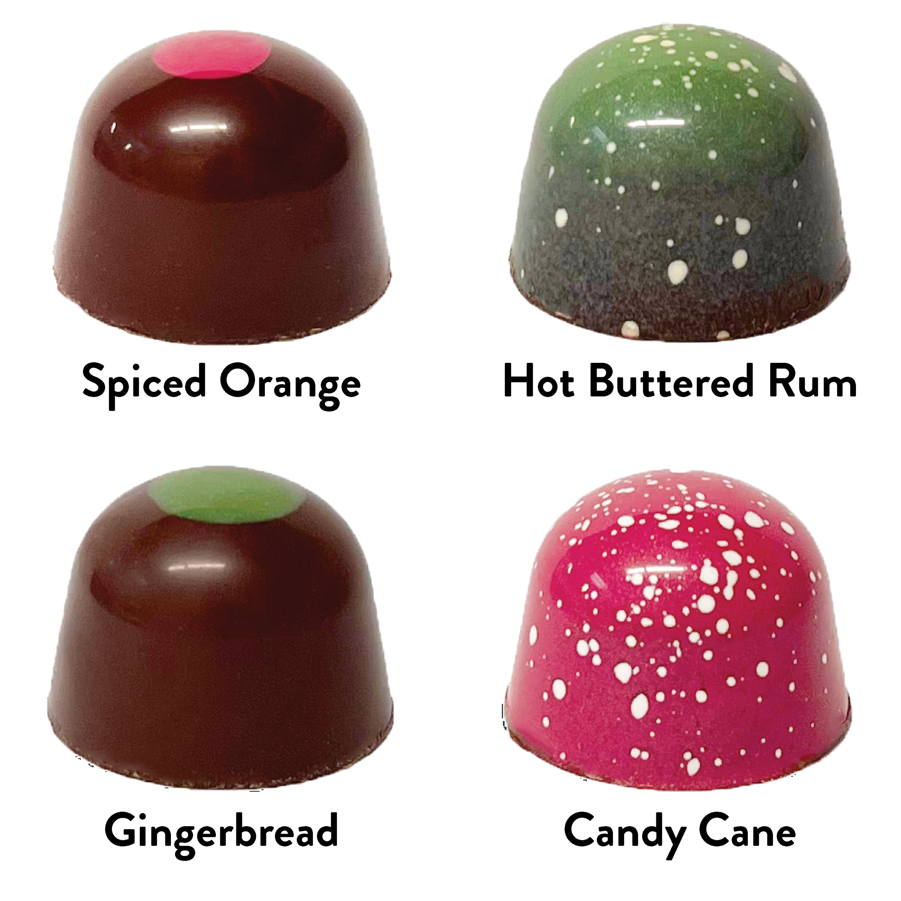 Holiday Collection of Bonbons - 6pc: 6pc - ONE