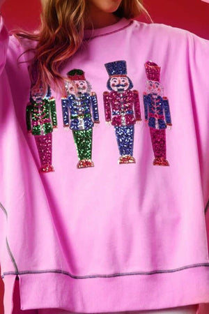 Nutcracker Pink Sweatshirt