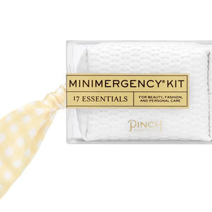 Gingham Scarf Minimergency Kit