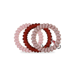 Spiral Hair Coils | Large | Roll Tide! Hair Ties