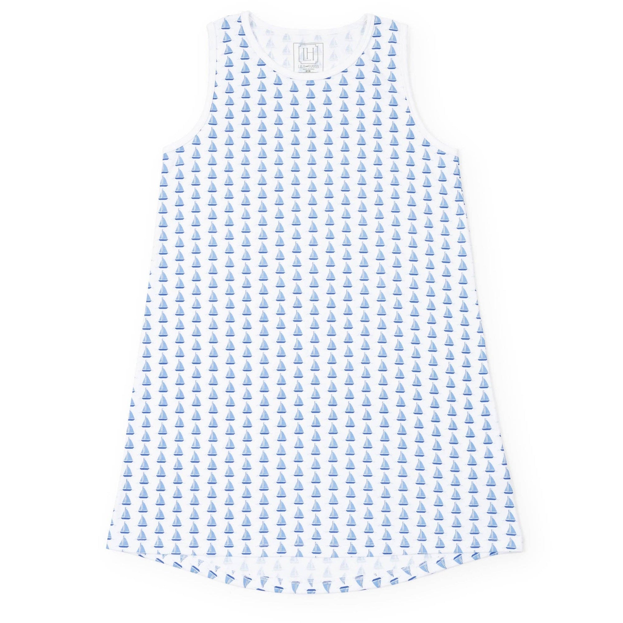 Katie Women's Nightgown - Sailing Away