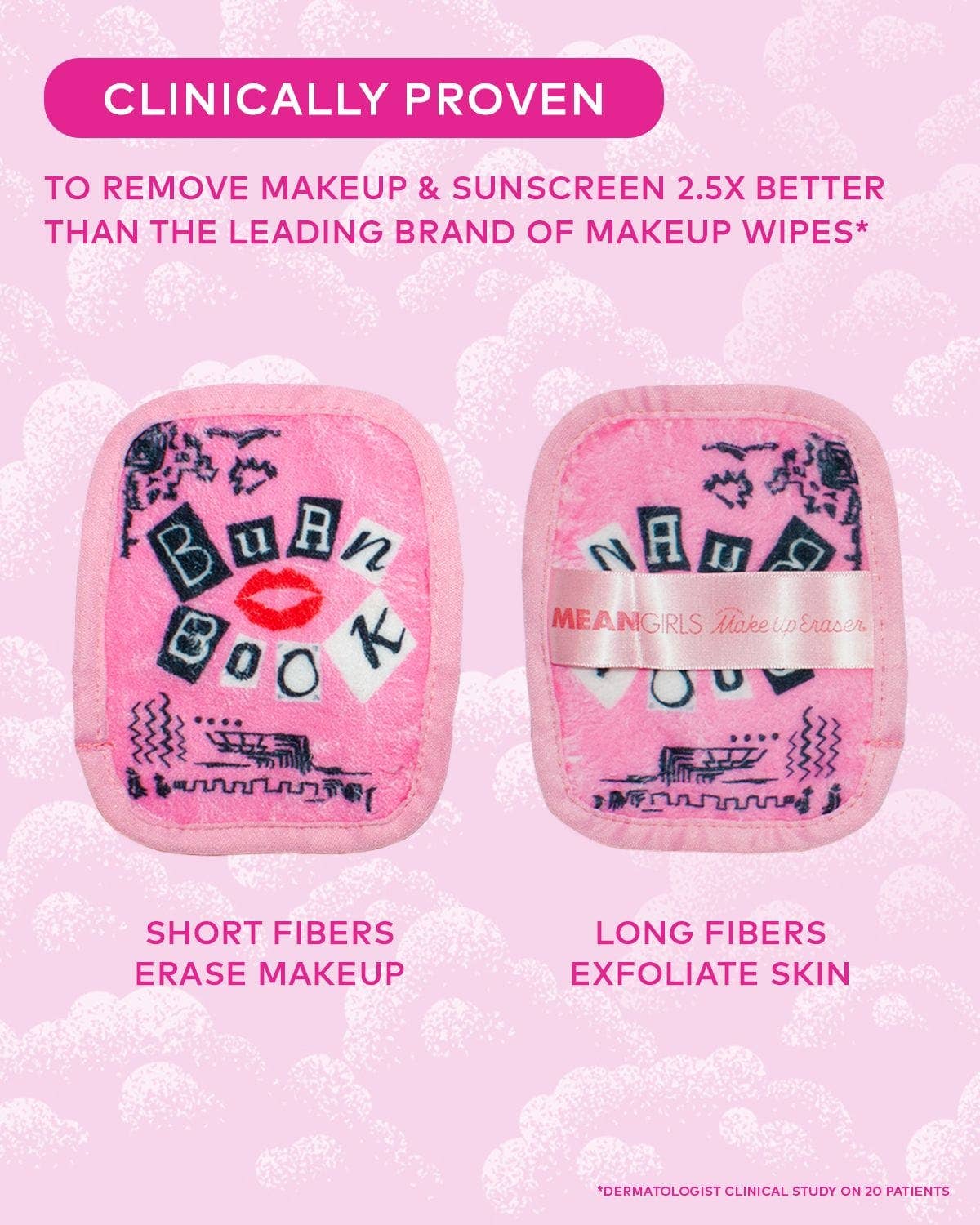 Mean Girls MakeUp Eraser 7-Day Gift Set TM & ©2024 Paramount