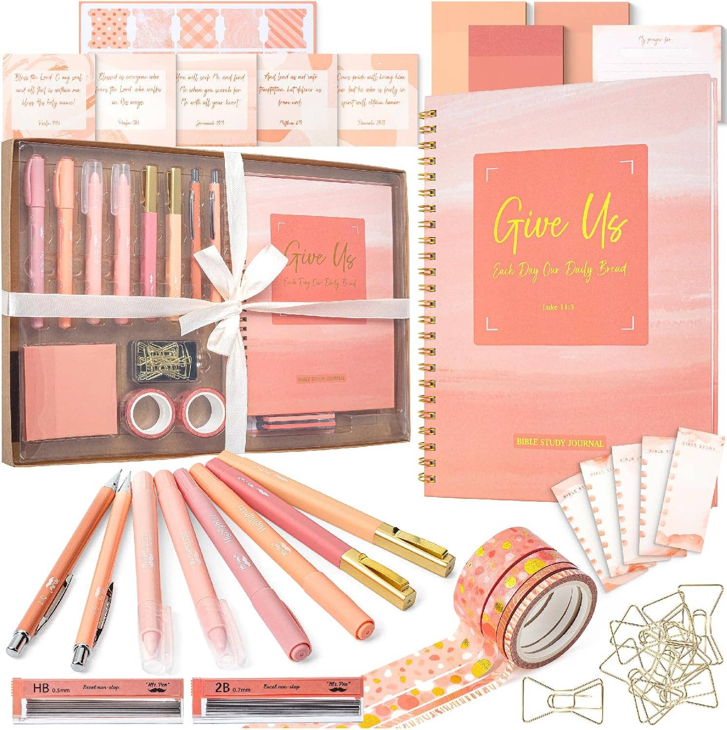 Sunset Blush Mr. Pen Bible Journaling Kit for Women