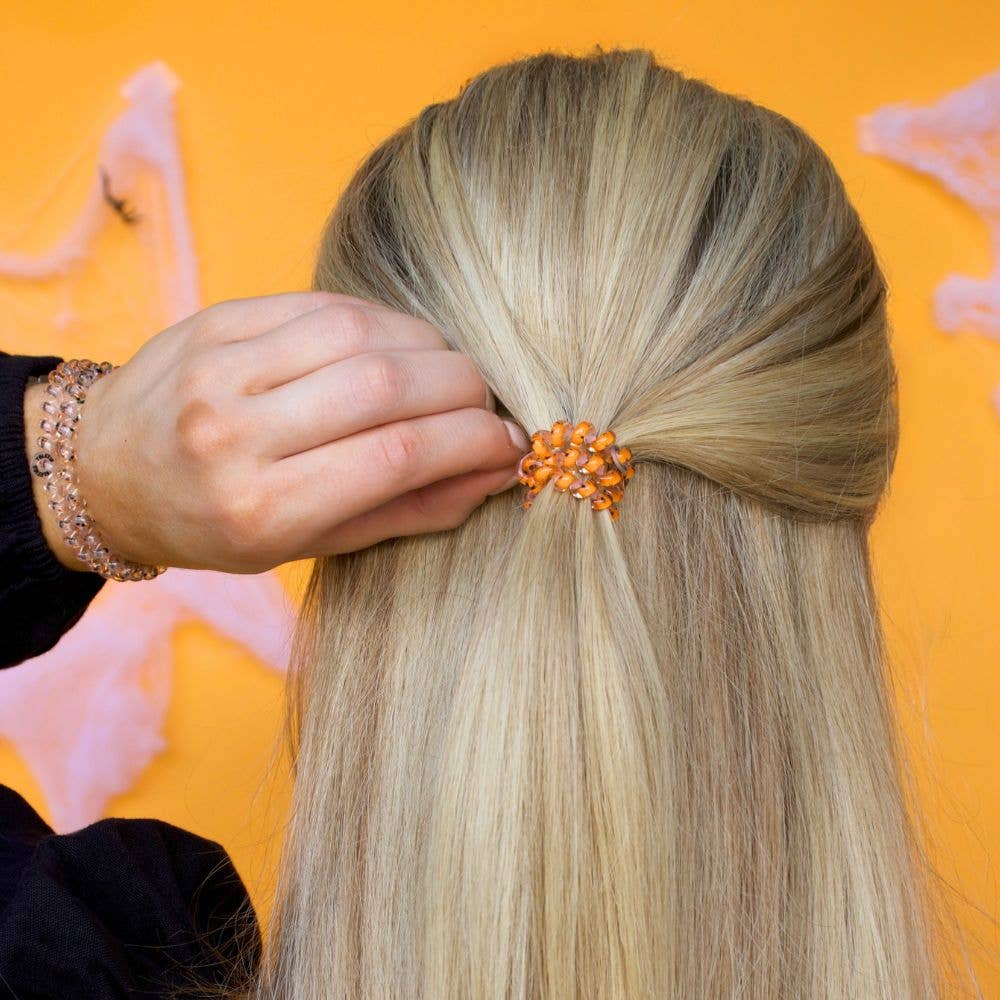 Spiral Hair Coils | Small | Spooky Sparkles Hair Ties