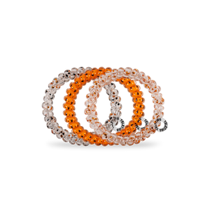 Spiral Hair Coils | Small | Spooky Sparkles Hair Ties