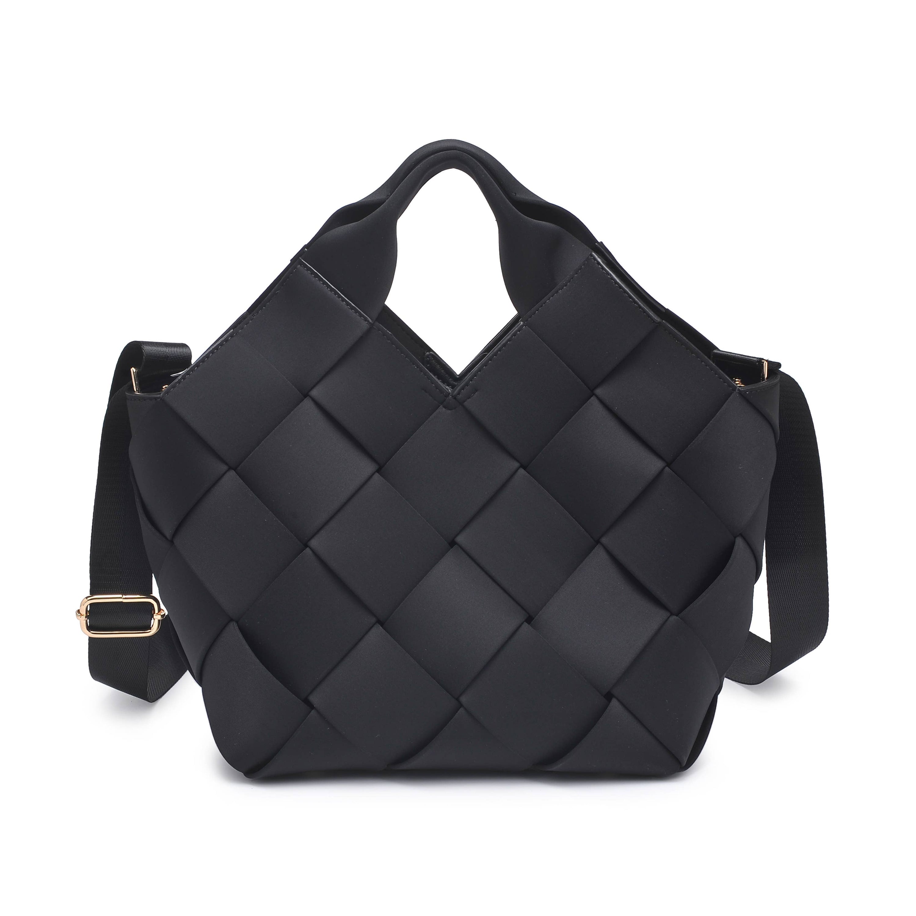 Resilience - Woven Neoprene Tote: Black