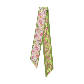 Saturday Silks Greek Skinny Scarfs