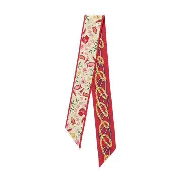 Saturday Silks Greek Skinny Scarfs