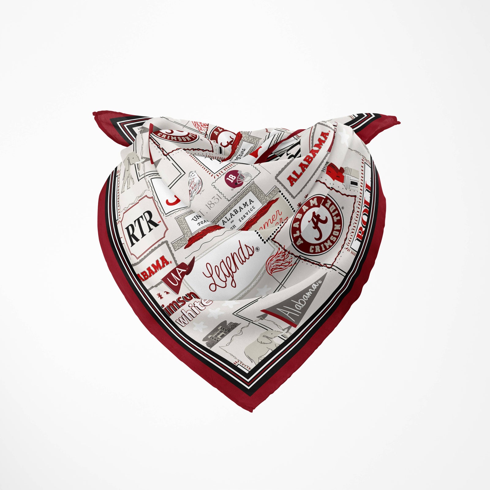 Alabama Silk Scarf