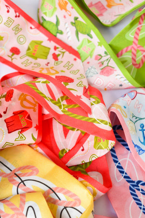 Alpha Chi Omega Skinny Scarf