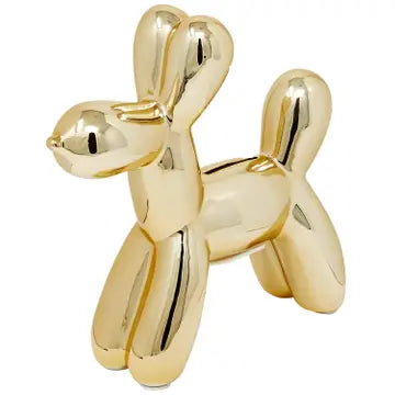 Mini Ceramic Dog Piggy Bank 7.5 in
