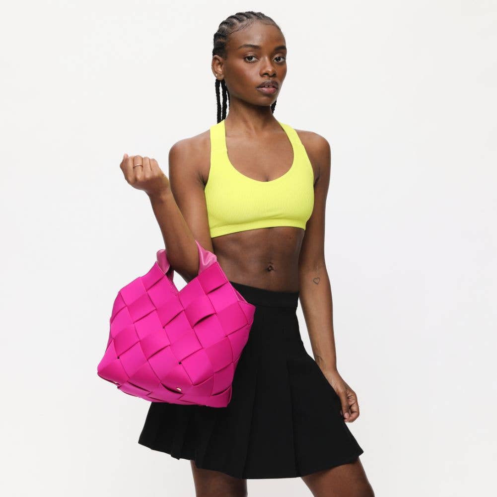 Resilience - Woven Neoprene Tote: Black