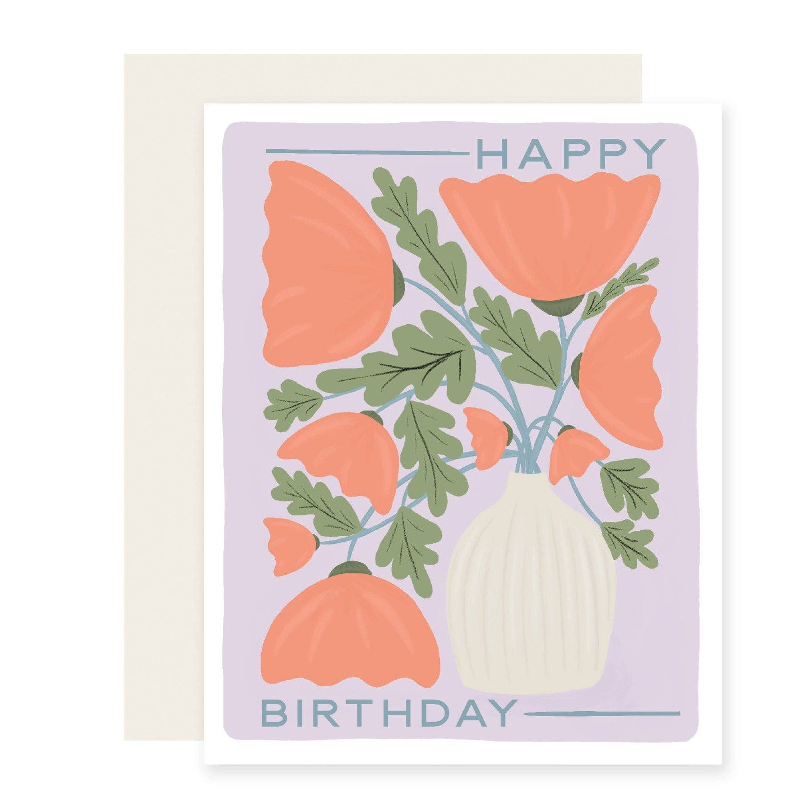 Mod Vintage Floral Birthday