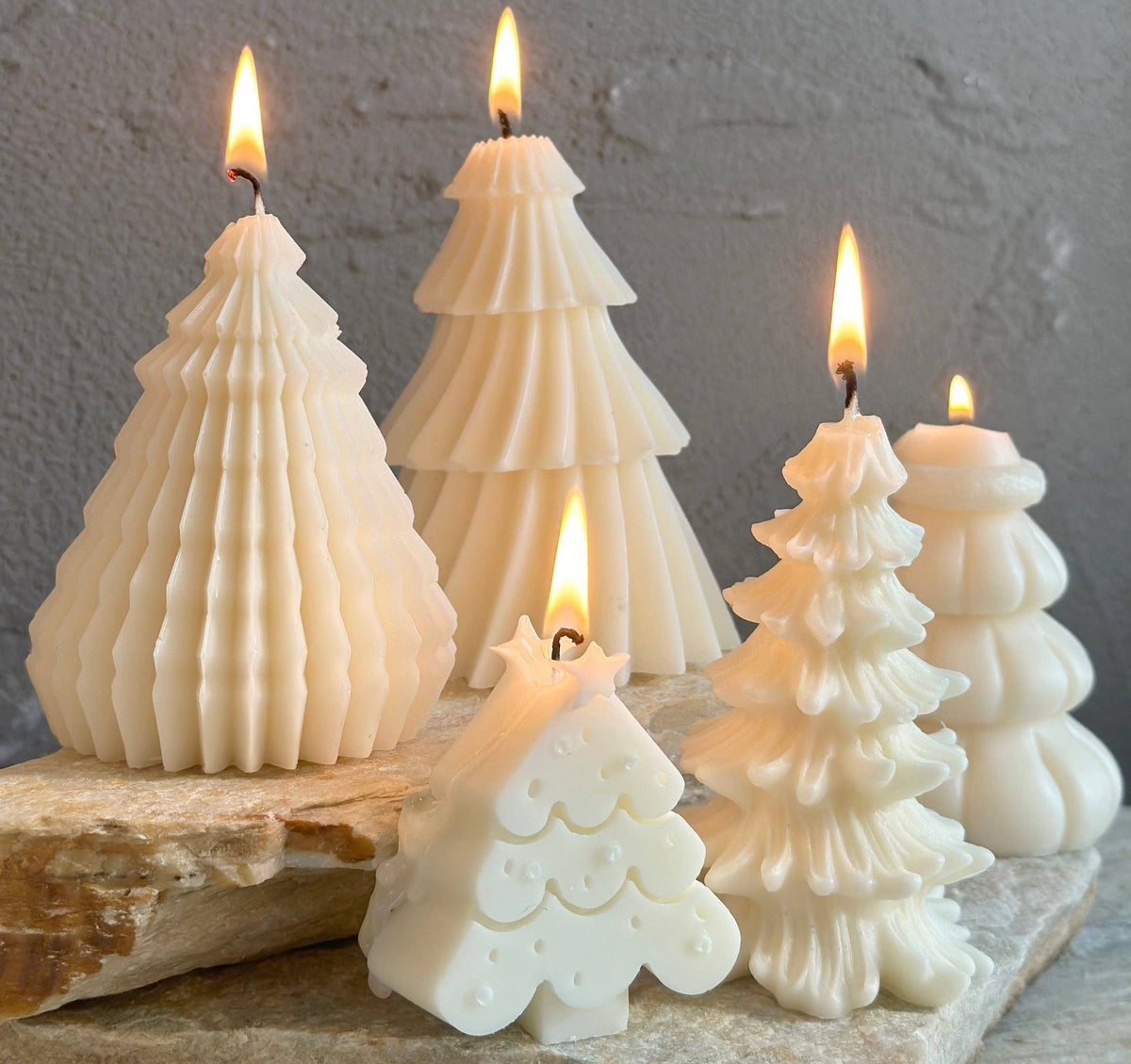 Christmas Tree Candle Collection: Fraser Fir / Twist Tree