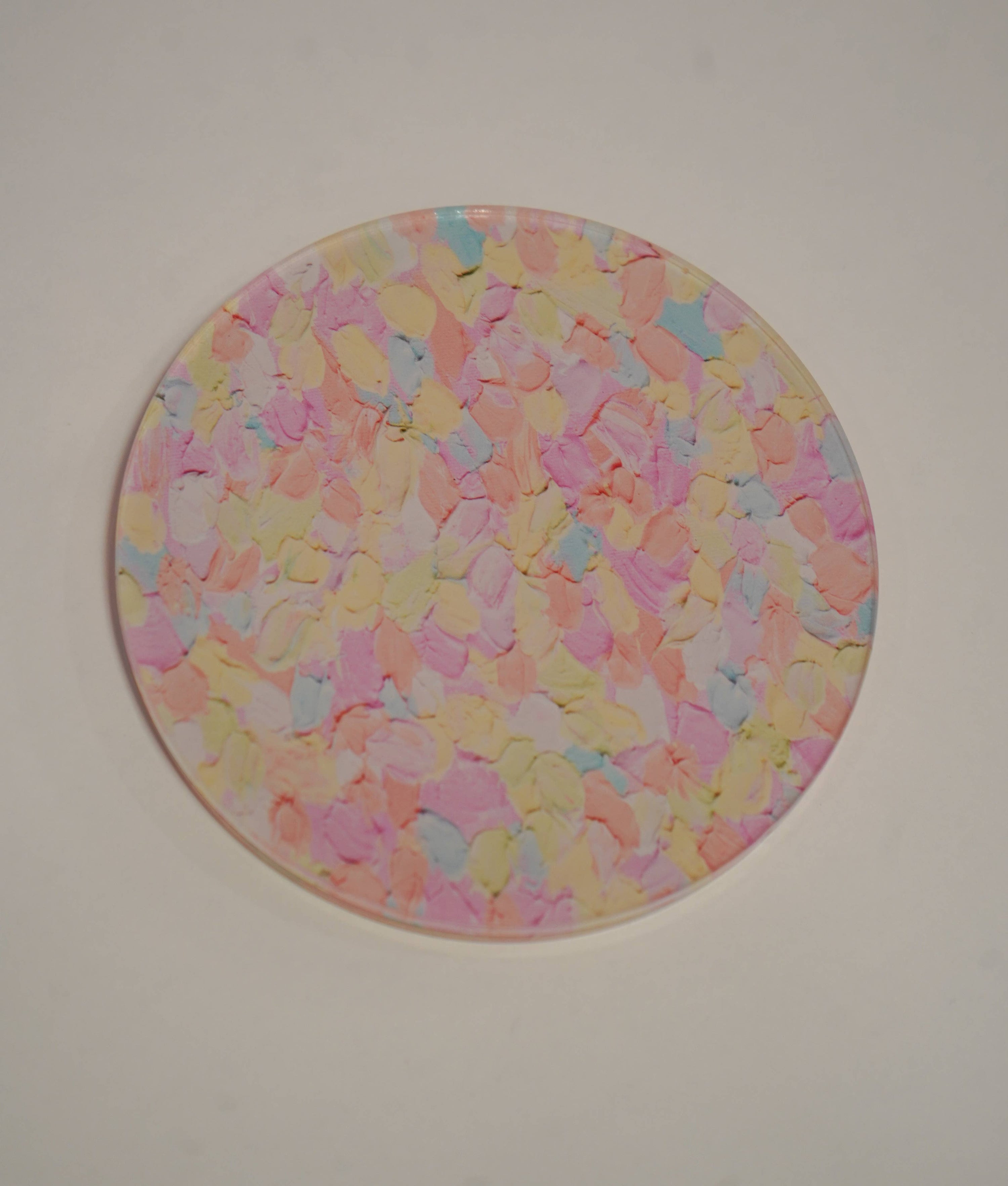 Gold WS Set of 4 Celebrate Coaster- Confetti Print