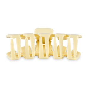 Classic Hair Clip | Large | Butter Yellow