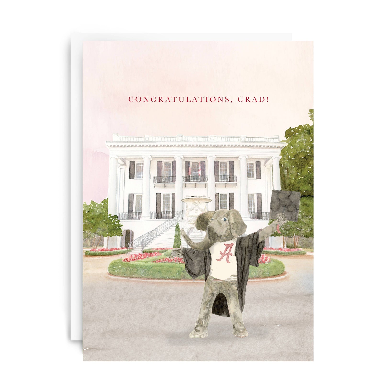 "Congratulations, grad!" Alabama Graduation Greeting Card