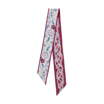 Saturday Silks Greek Skinny Scarfs