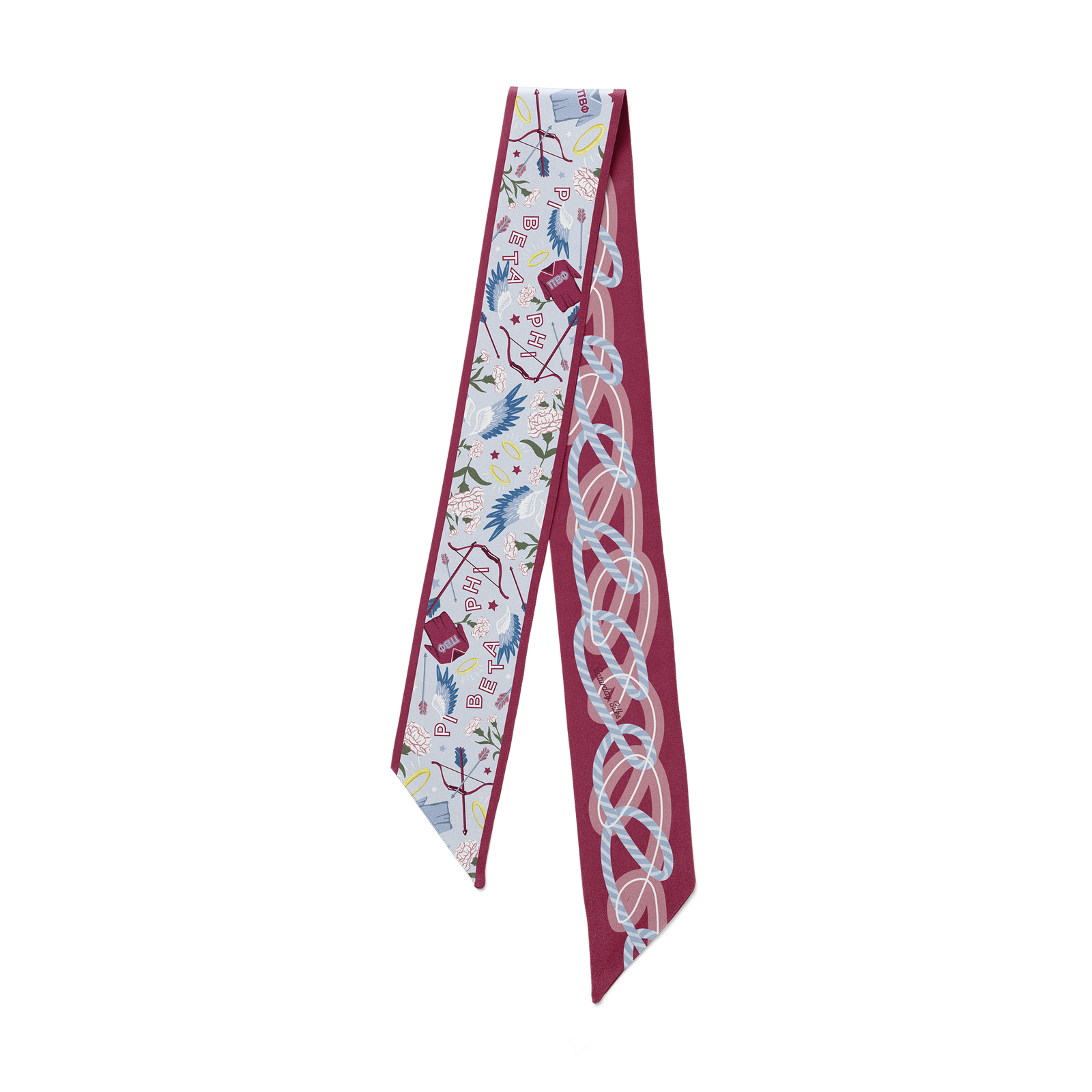 Pi Beta Phi Skinny Scarf
