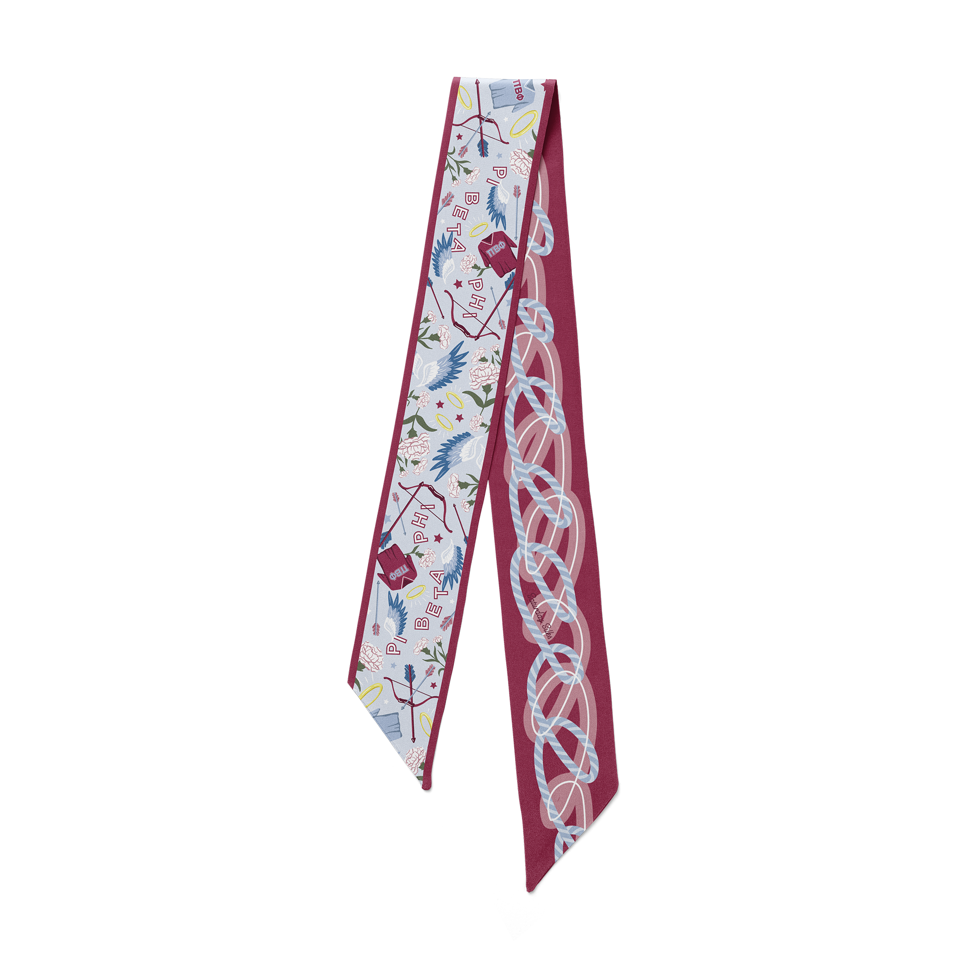 Pi Beta Phi Skinny Scarf