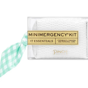 Gingham Scarf Minimergency Kit