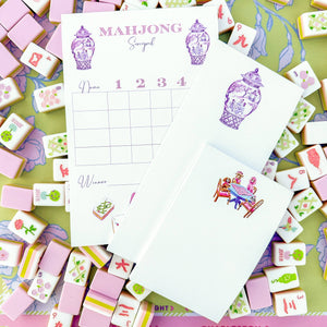 Mahjong Scorecard Pad - Taylor Tiles