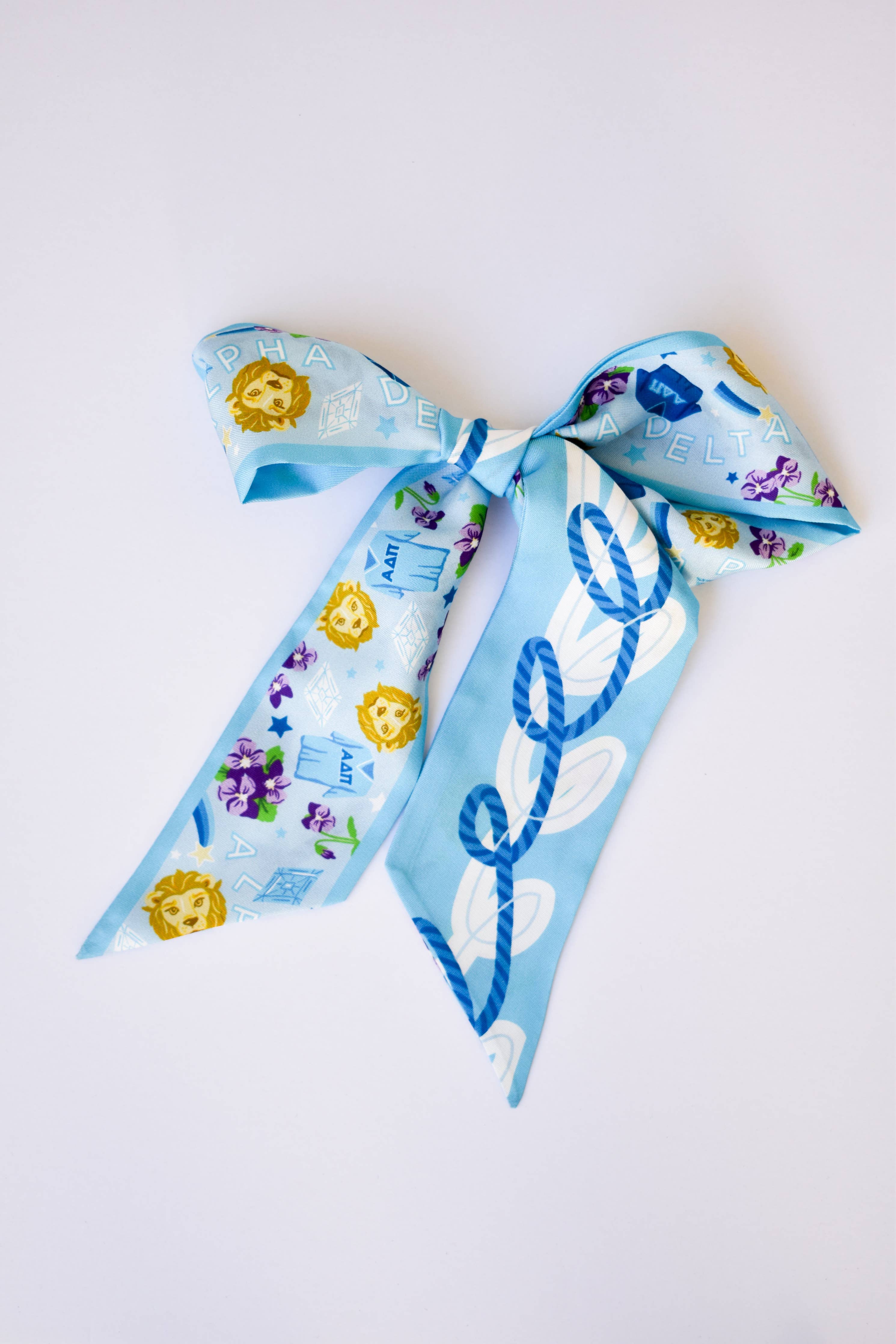 Alpha Delta Pi Skinny Scarf