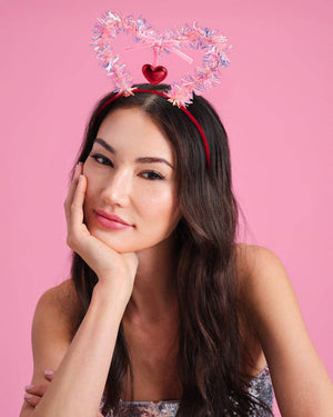 Valentine's Heart Headband | Galentine's, Vday decor, gift