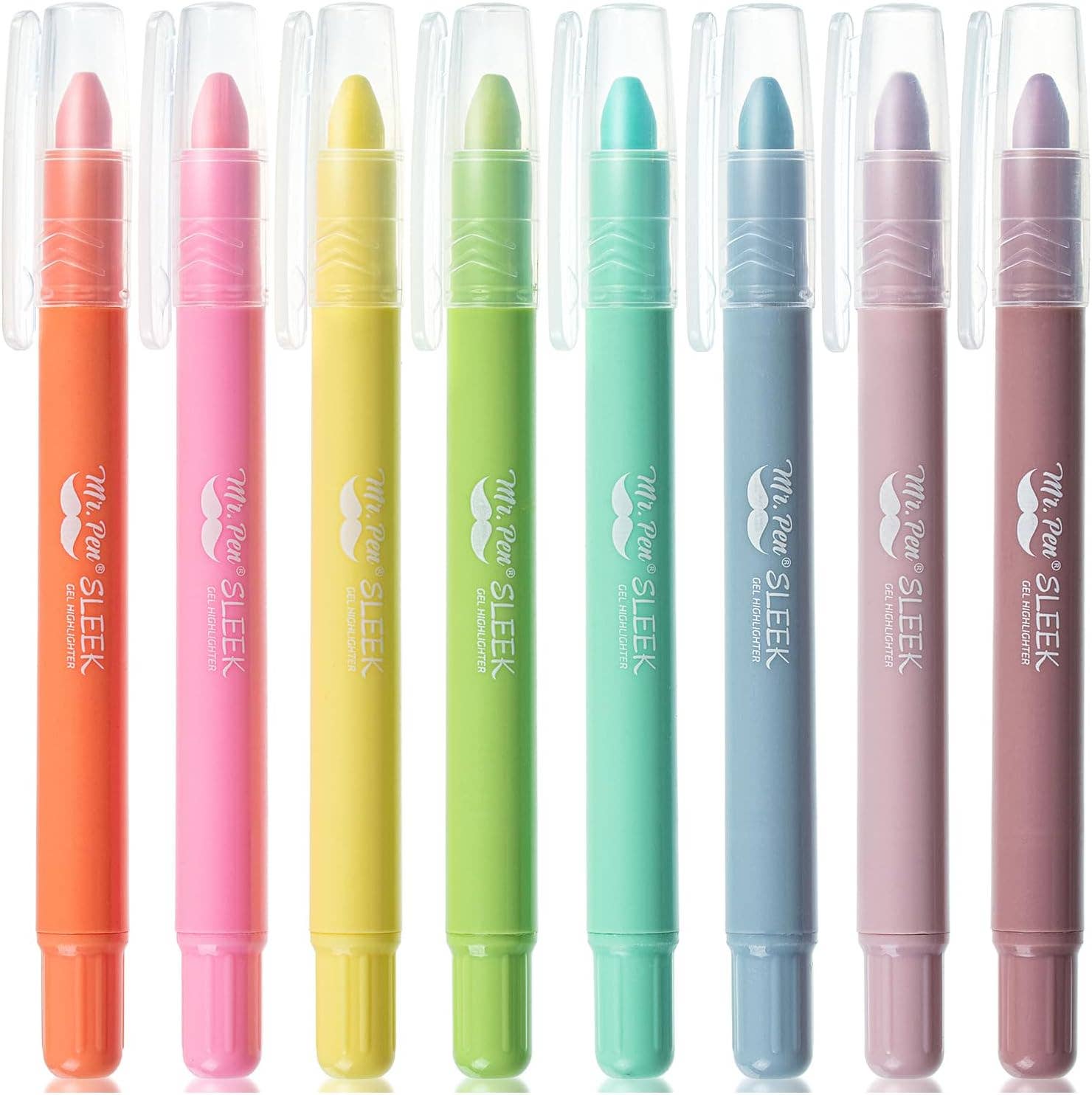 Mr. Pen- Gel Highlighter, 8 Pack, Assorted Colors, Bible