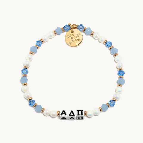 Little Words Project Sorority Beaded Bracelet