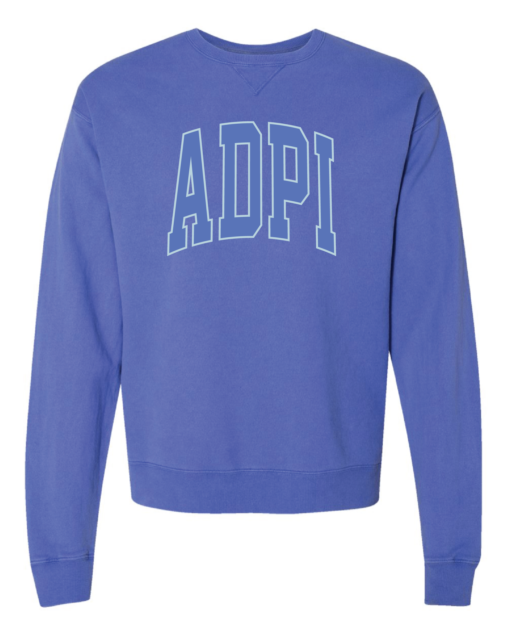 ADPi Varsity Letters Crewneck