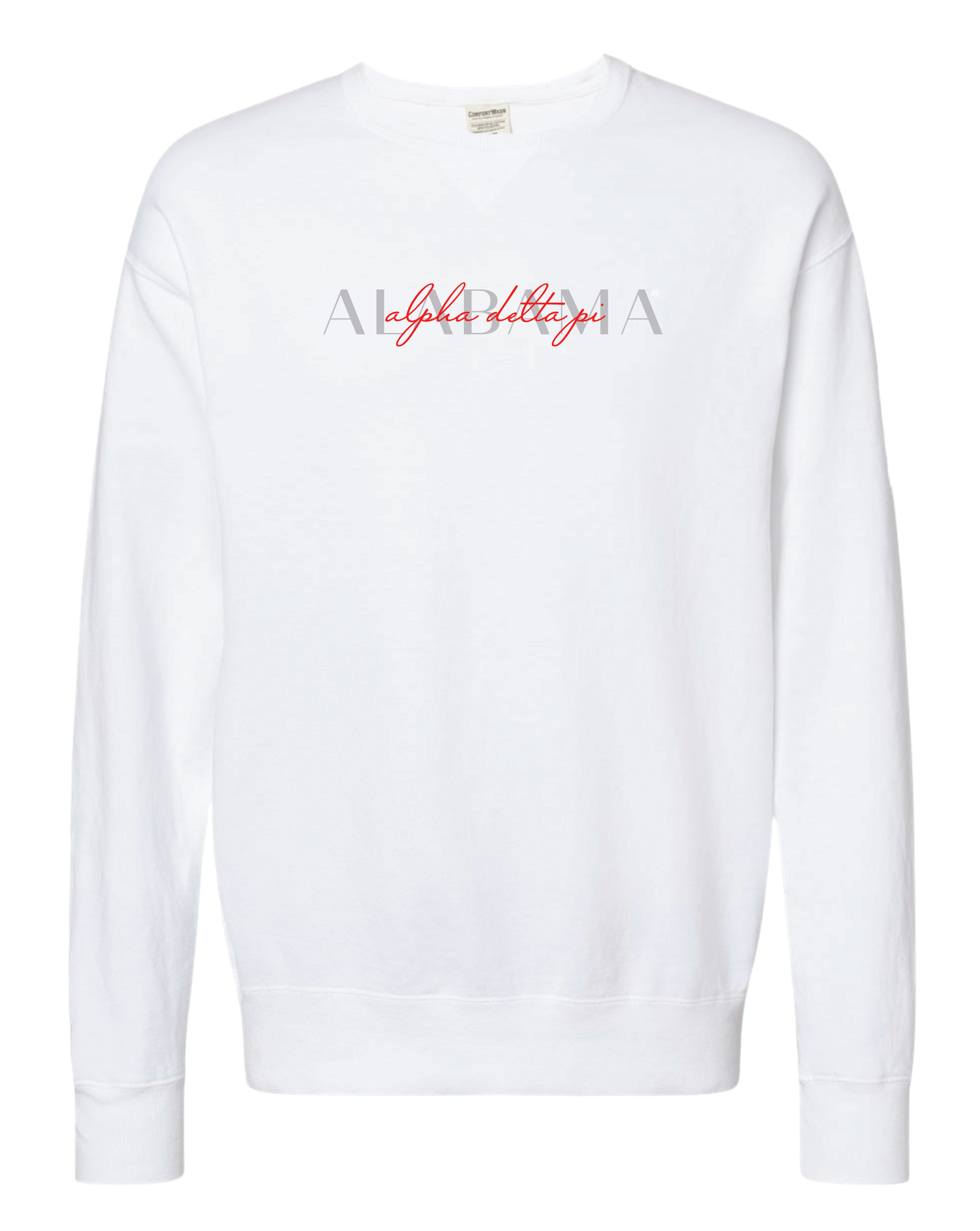 ADPi Double Embroidery Crewneck