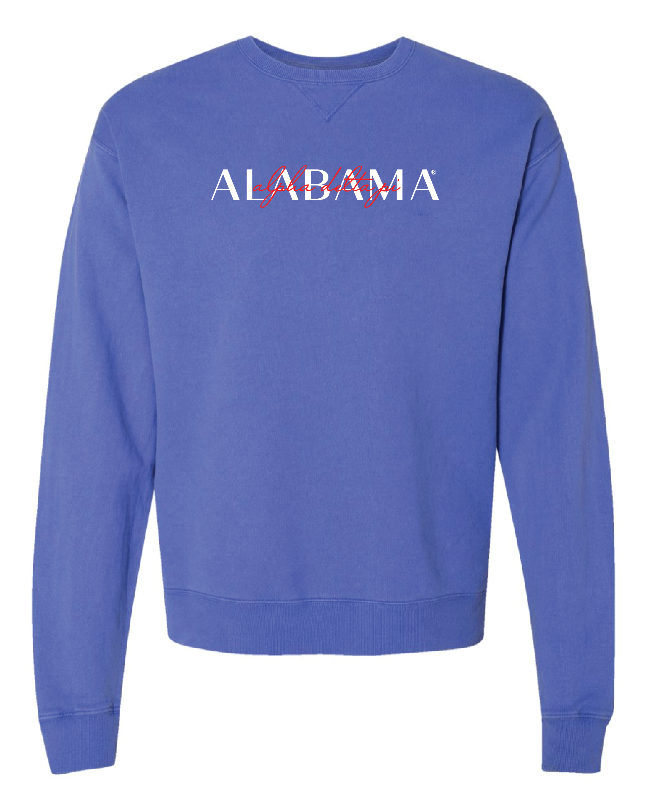 ADPi Double Embroidery Crewneck