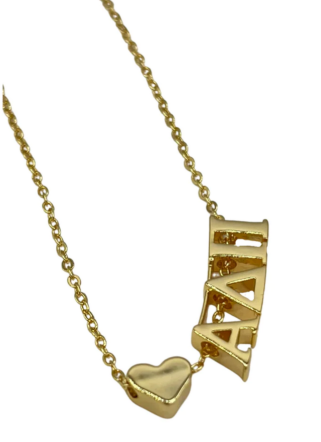 Sorority Heart Necklace