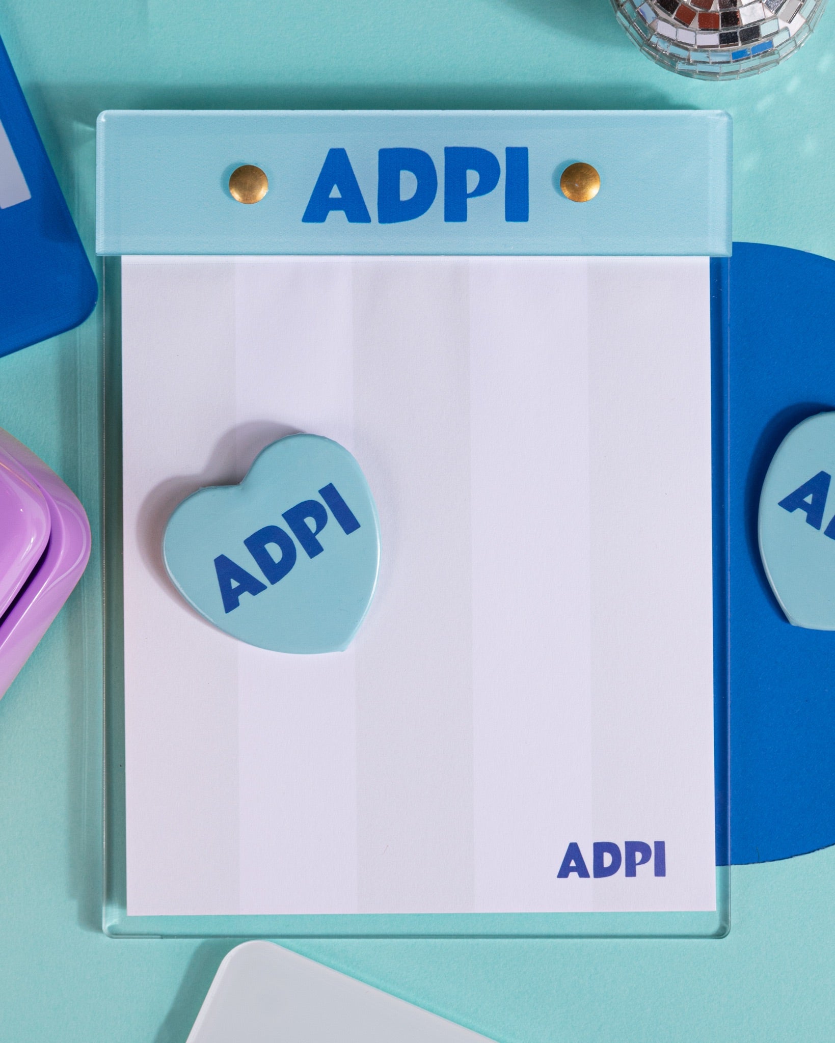 Pop Acrylic Notepads (sold in 3s) $19 / $38