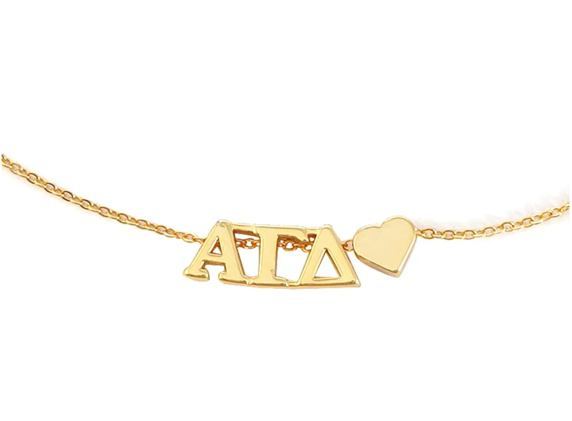 Sorority Heart Necklace