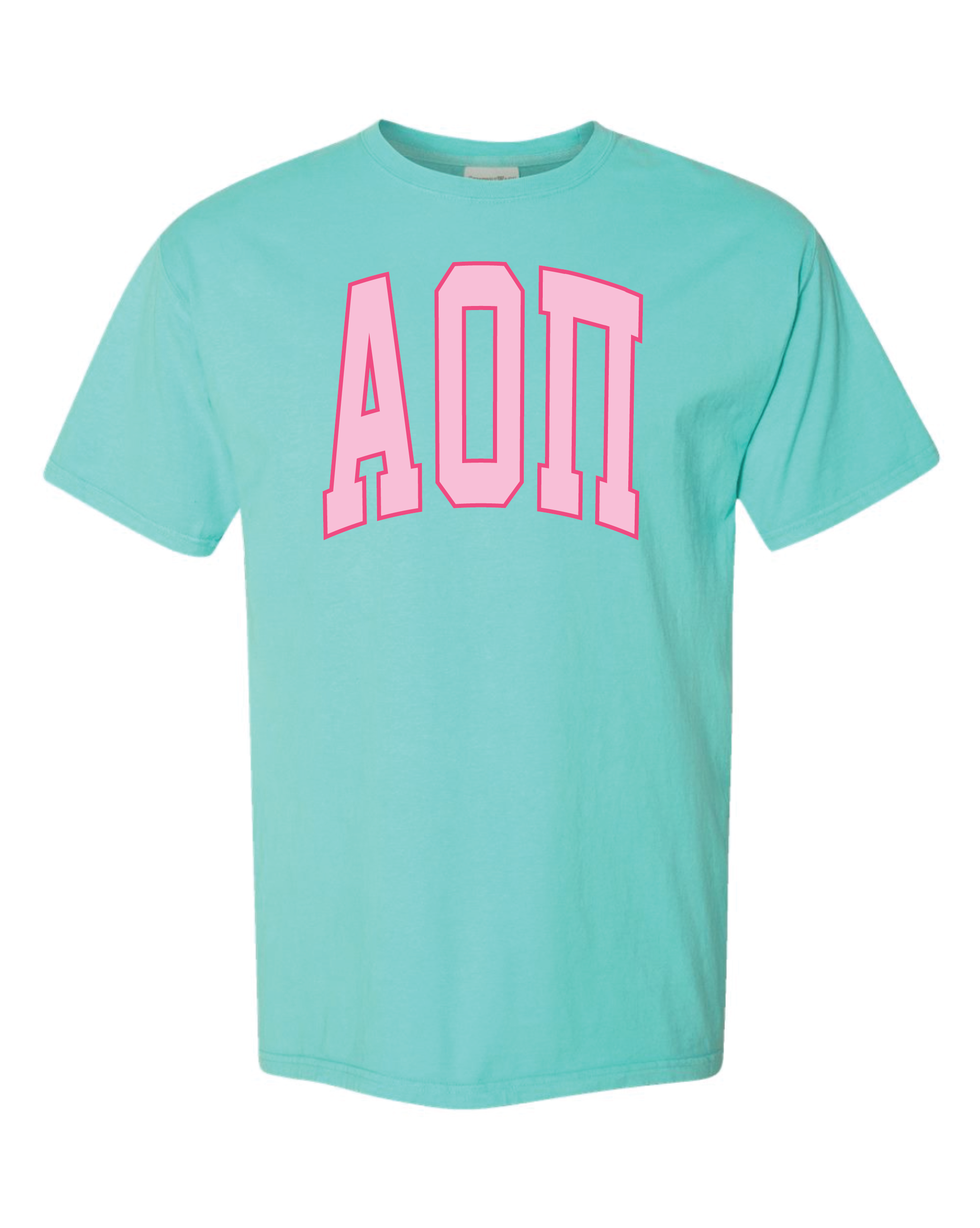 AOPi Varsity Letters Tshirt