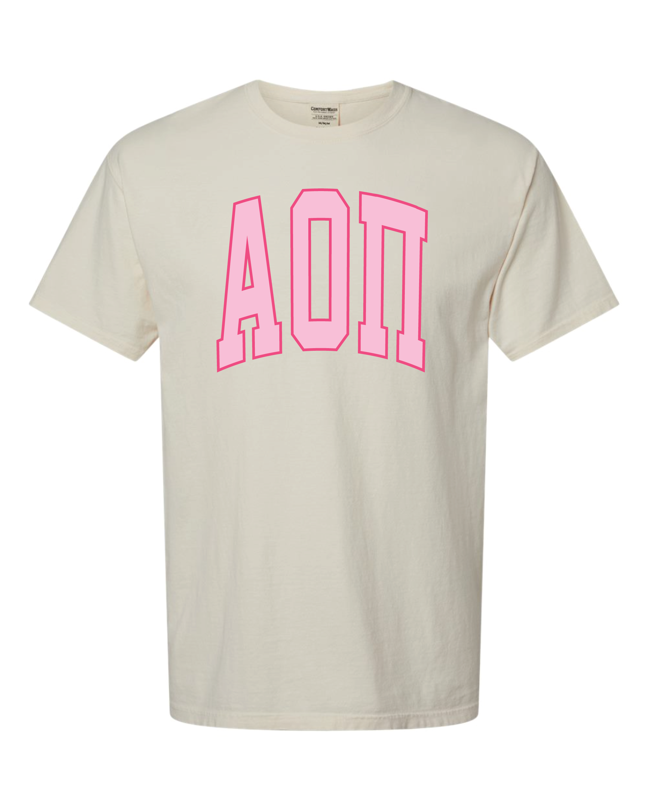 AOPi Varsity Letters Tshirt