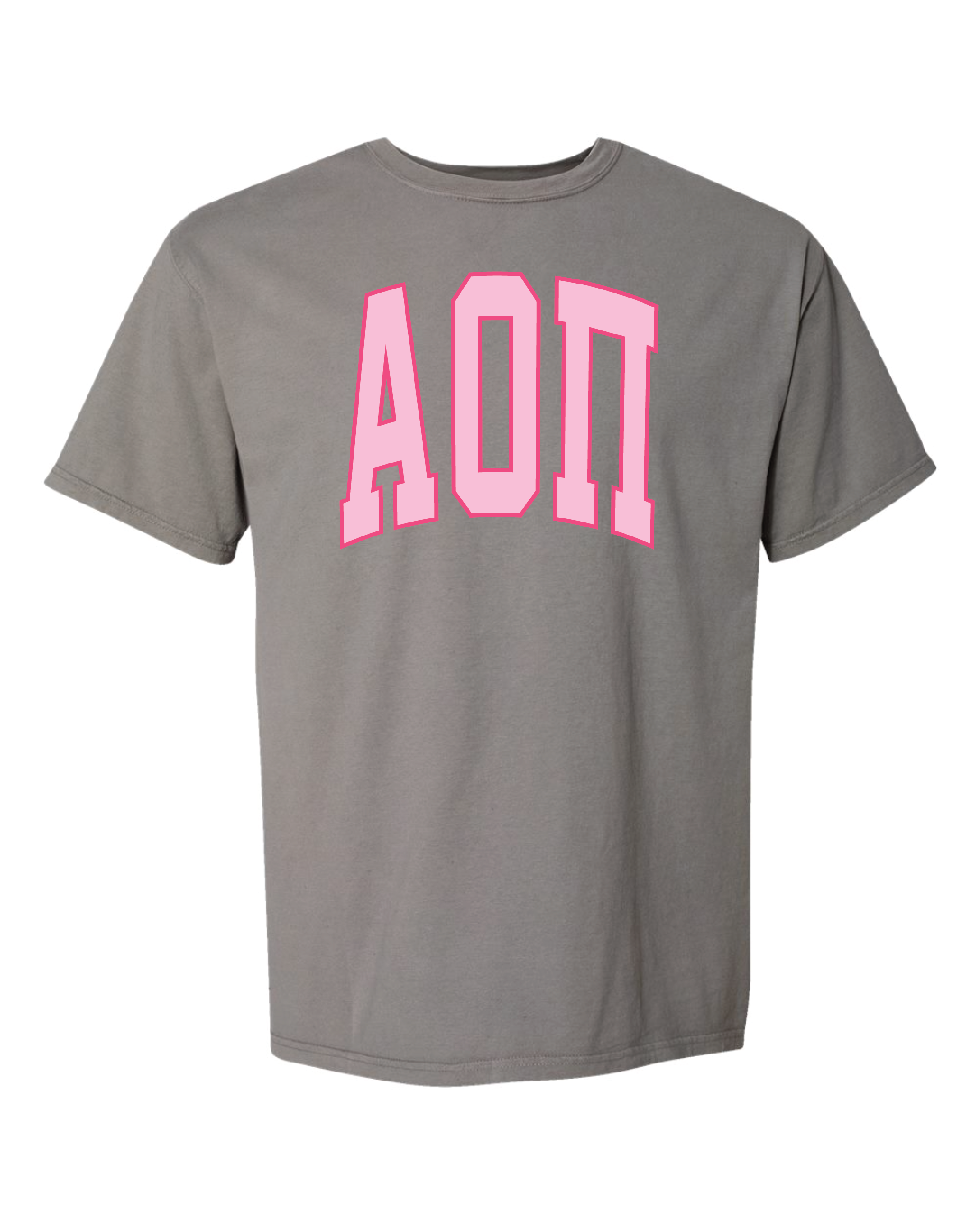 AOPi Varsity Letters Tshirt