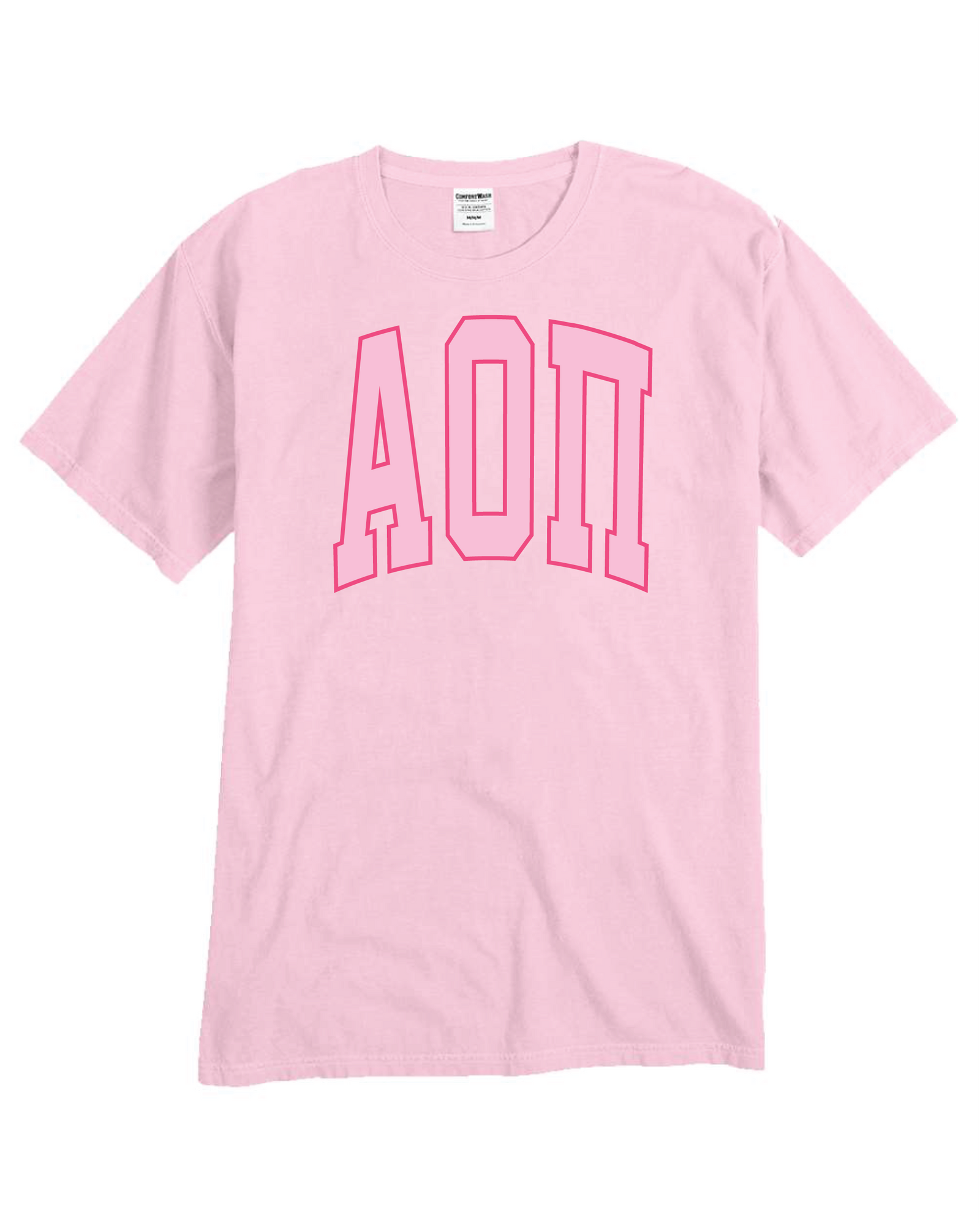 AOPi Varsity Letters Tshirt