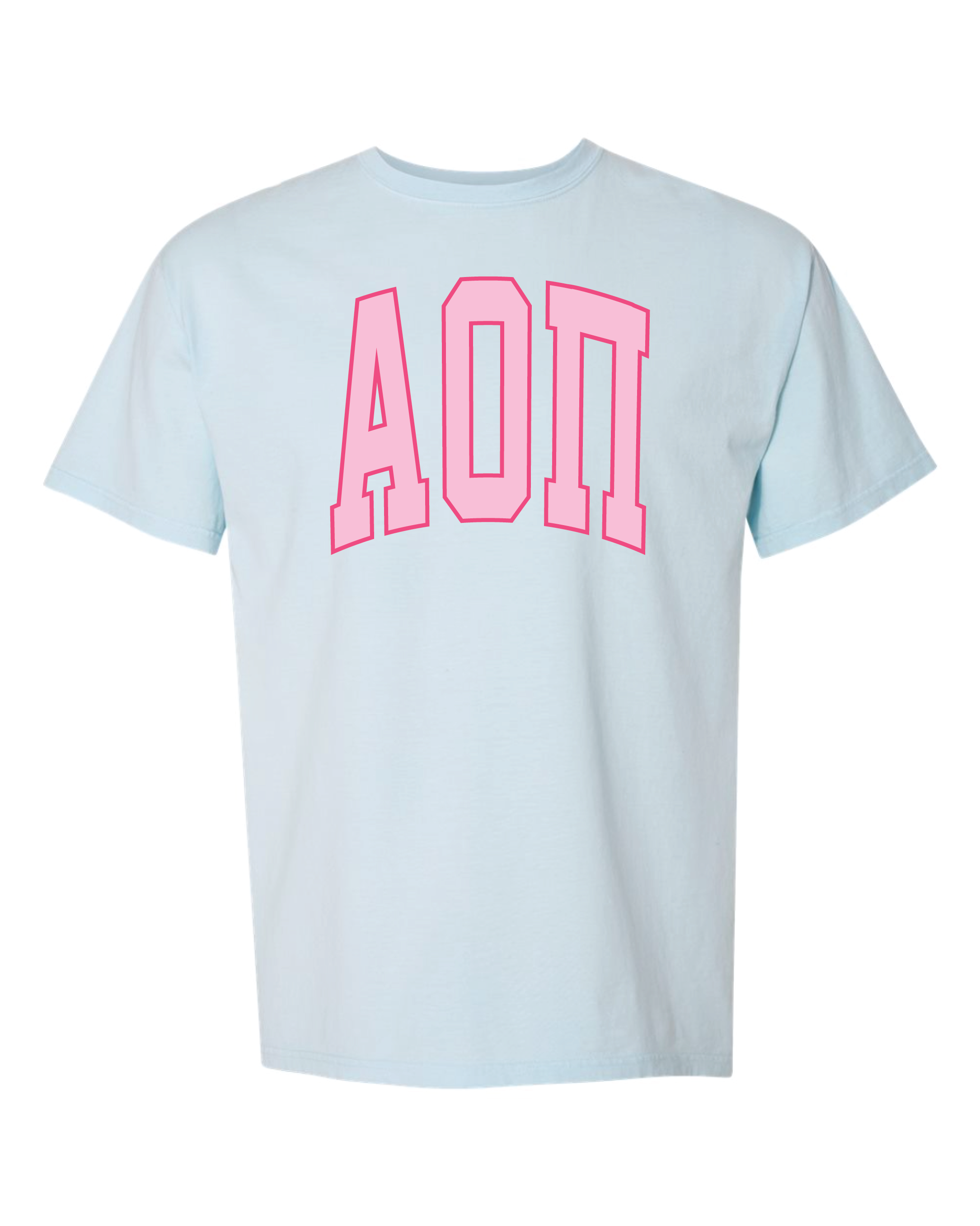 AOPi Varsity Letters Tshirt