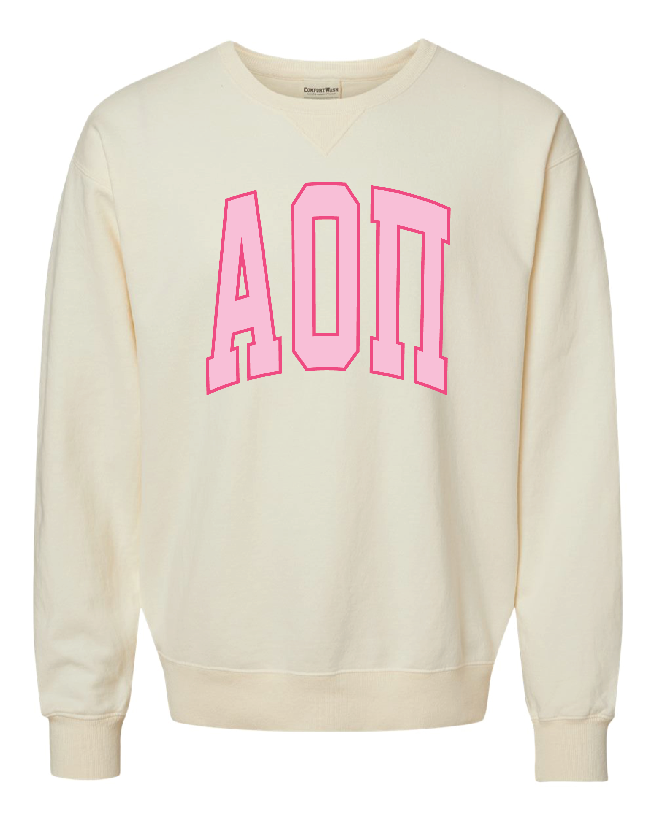 AOPi Varsity Letters Crewneck