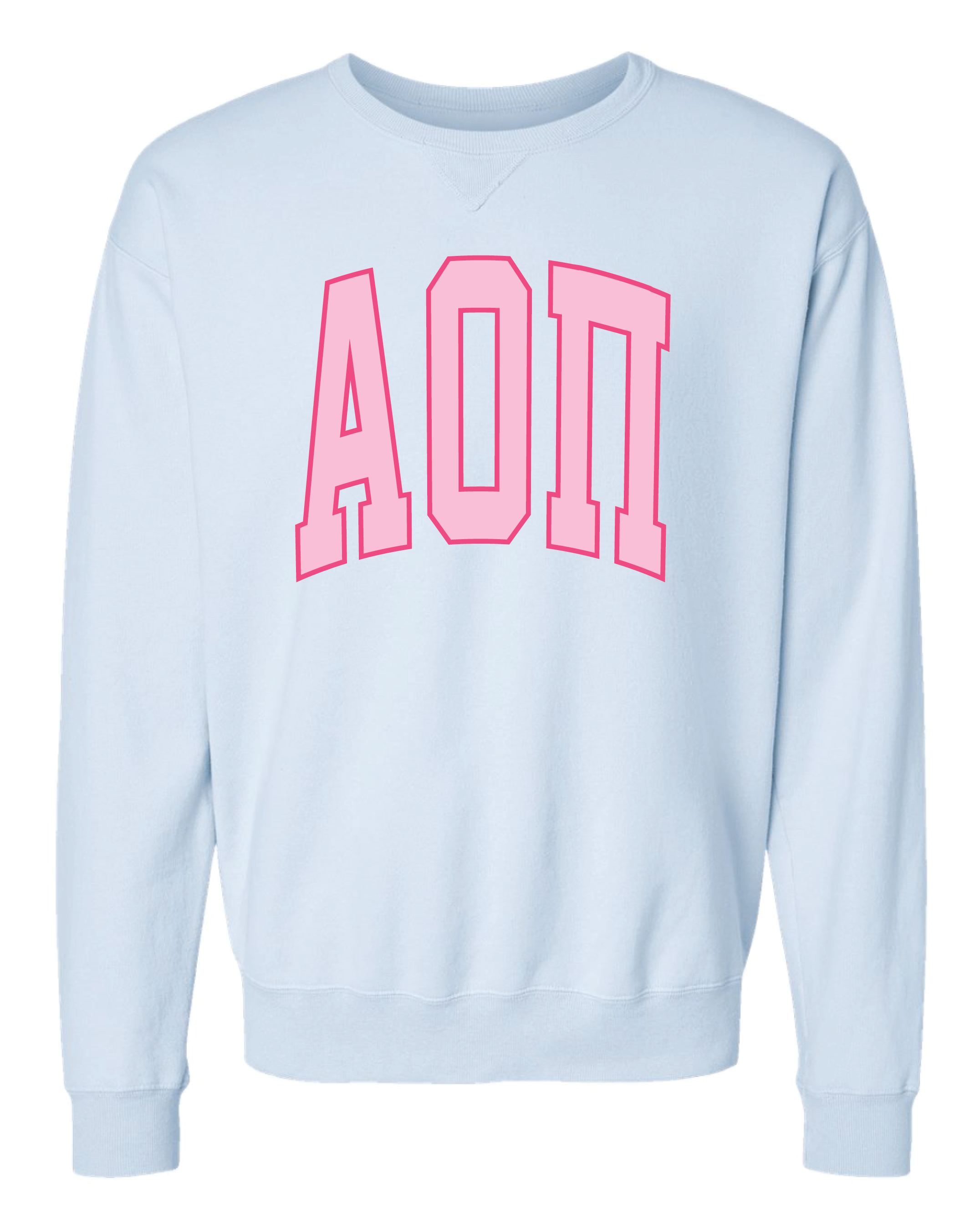 AOPi Varsity Letters Crewneck