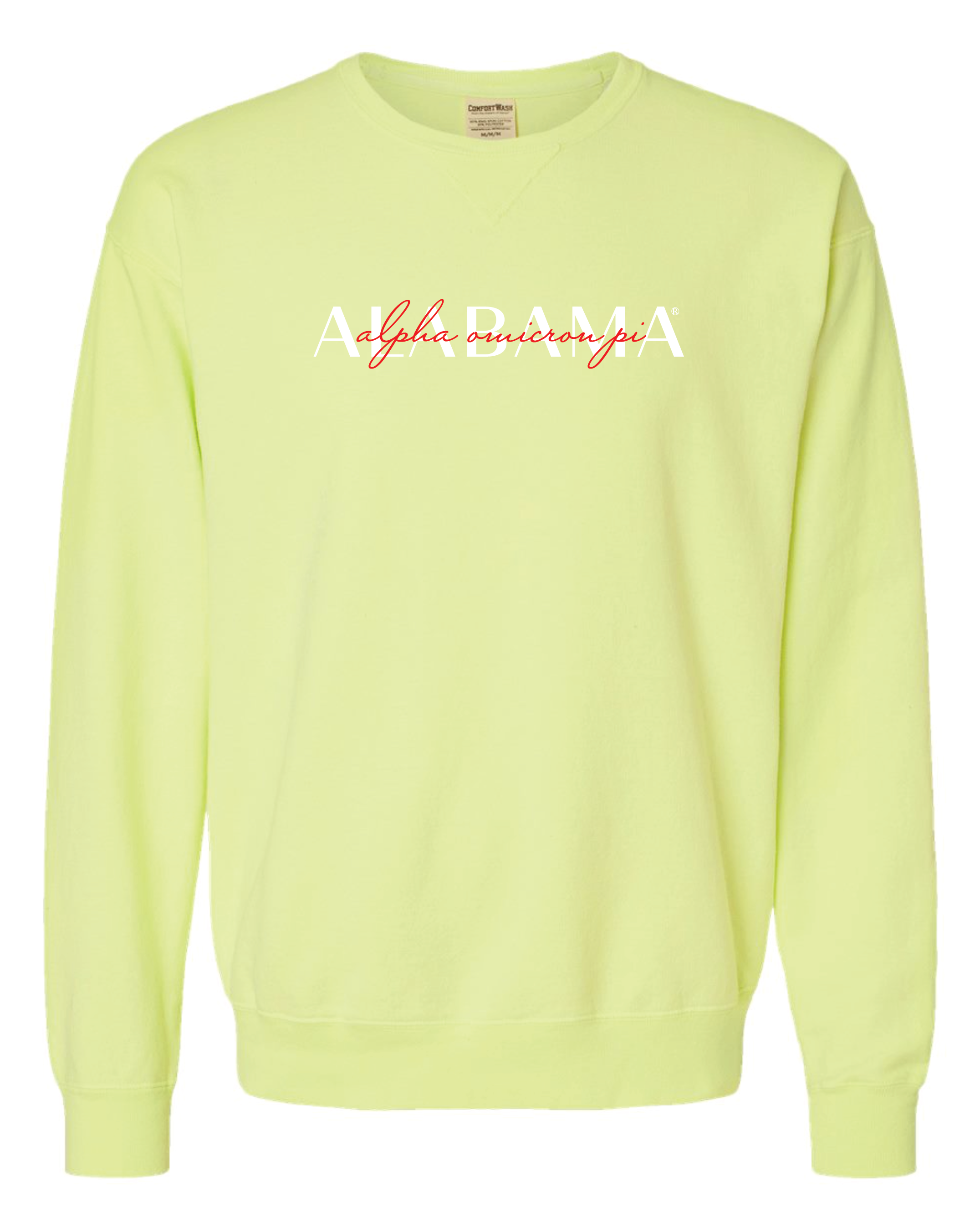 AOPi Double Embroidery Crewneck