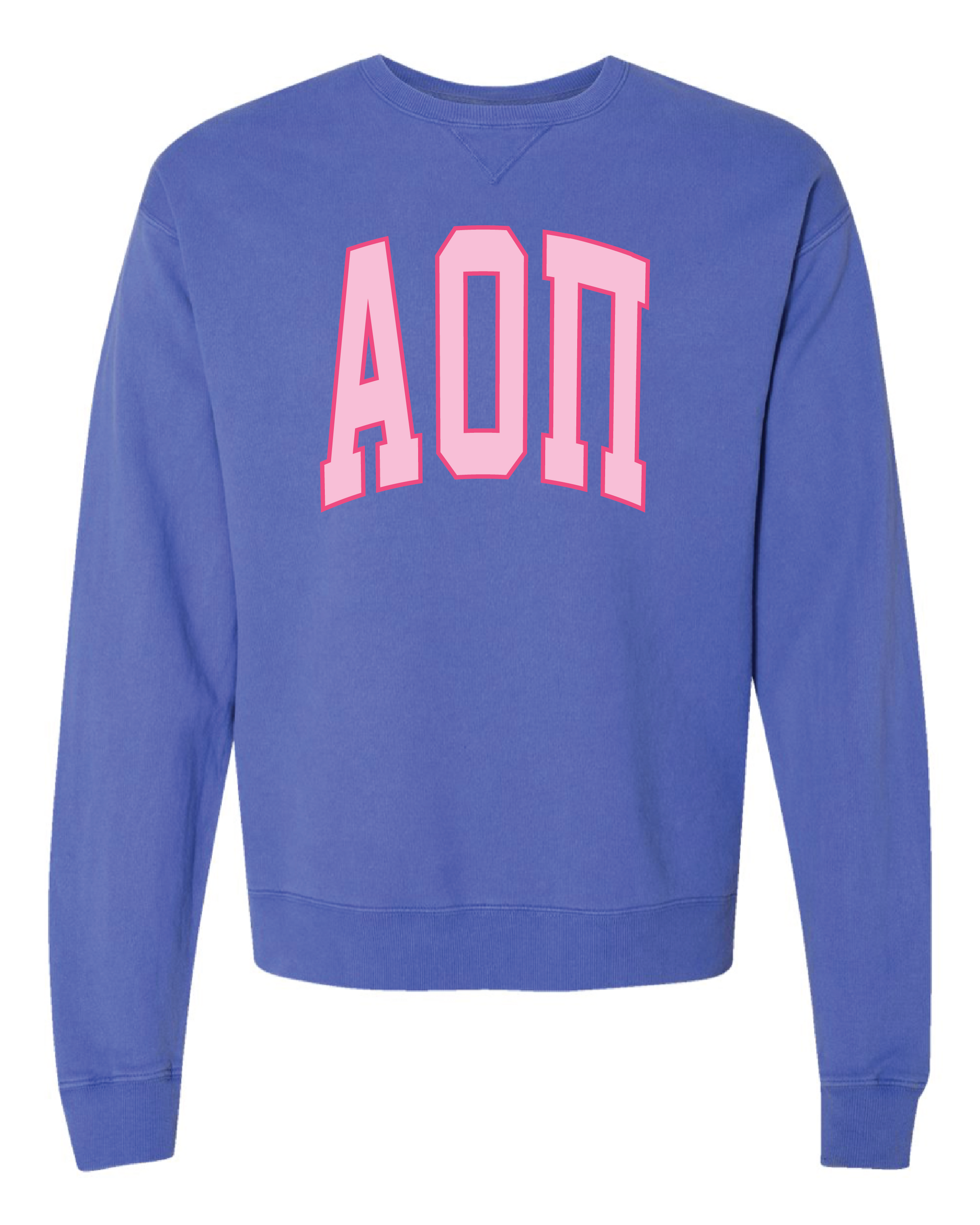 AOPi Varsity Letters Crewneck